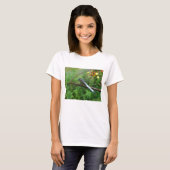 T-shirt Bleu Dasher Dragonfly Éléments de coordination (Devant entier)