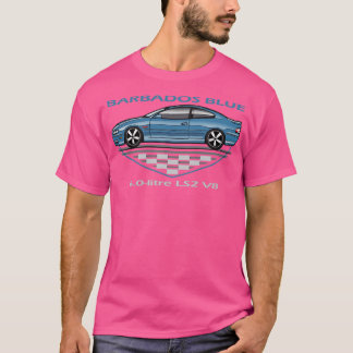 T-shirt Bleu de Barbade