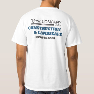T-shirt Bleu de base, gris et noir avec logo