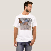 T-shirt Bleu de bible (Devant entier)