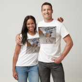 T-shirt Bleu de bible (Unisexe)