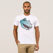 T-shirt Bleu de Dinosorio (Devant entier)