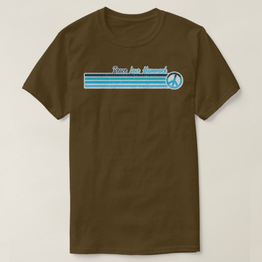 T-shirt Bleu de Hammock (Design devant)