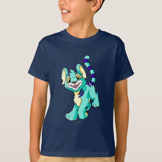T-shirt Bleu de Kougra (Devant)