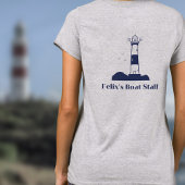 T-shirt Bleu de la marine phare