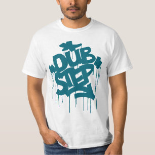 T-shirt Bleu de récif de Dubstep FatCap
