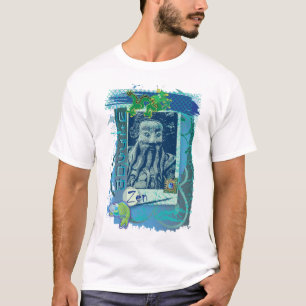 T-shirt Bleu de sagesse