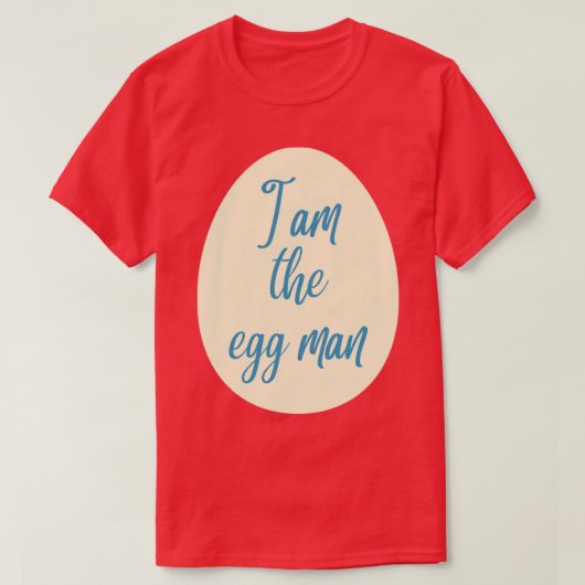 T-shirt Bleu d'Eggman (Design devant)