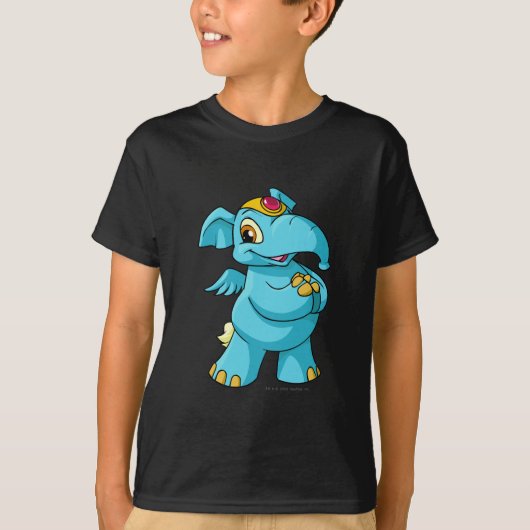 T-shirt Bleu d'Elephante (Devant)