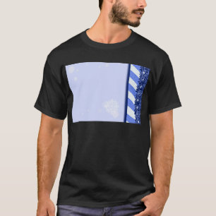 T-shirt Bleu d'hiver