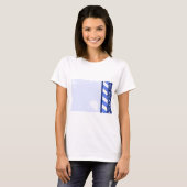 T-shirt Bleu d'hiver (Devant entier)