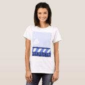 T-shirt Bleu d'hiver (Devant entier)