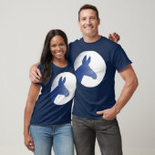 T-SHIRT BLEU DONKEY (Unisexe)