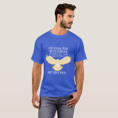 T-shirt bleu homme (Devant entier)