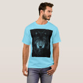 T-shirt bleu homme (Devant entier)