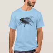 T-shirt bleu homme Fly Buddy (Devant)