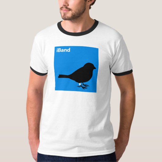 T-shirt Bleu iBand (Devant)