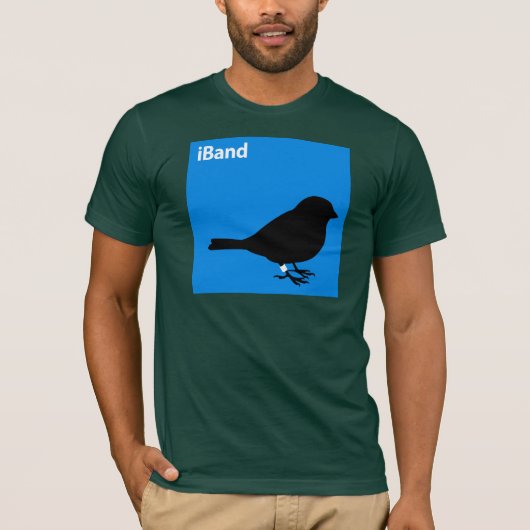 T-shirt Bleu iBand (Devant)