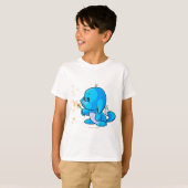 T-shirt Bleu Kacheek (Devant entier)