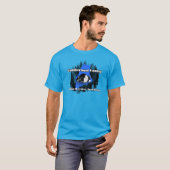 T-Shirt Bleu Maine (Devant entier)