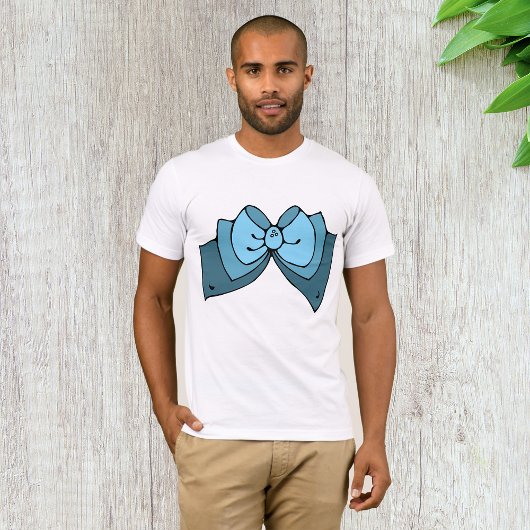 T-shirt bleu mâle