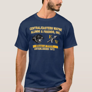 T-shirt bleu marine de la marine américaine