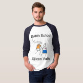 T-shirt Bleu masculin de DSSV (Devant entier)