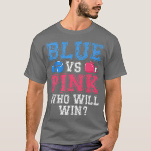 T-shirt Bleu mignon vs rose Genre Révélation Partie Boer