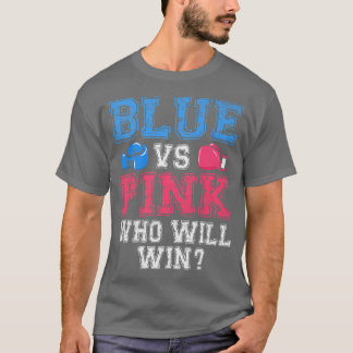 T-shirt Bleu mignon vs rose Genre Révélation Partie Boer