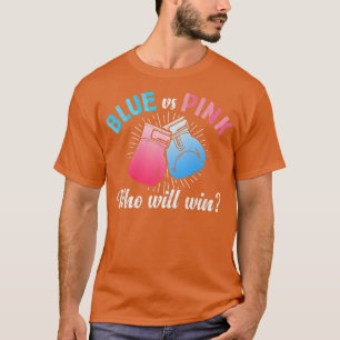 T-shirt Bleu mignon vs rose Genre Révélation Partie Boer