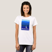 T-shirt Bleu nord de l'Idaho (Devant entier)