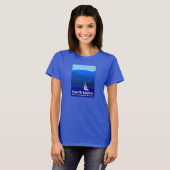 T-shirt Bleu nord de l'Idaho (Devant entier)