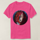 T-shirt bleu rouge (Design devant)