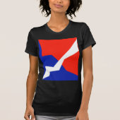 T-shirt Bleu rouge blanc (Devant)