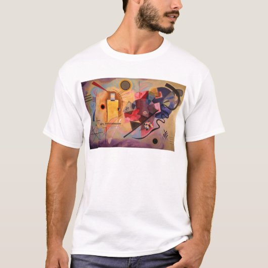 T-shirt Bleu rouge jaune (Devant)