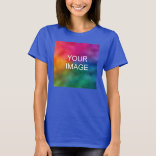 T-shirt Bleu Royal profond Élégant Modèle moderne