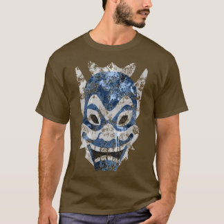 T-shirt Bleu Spirit Splatter