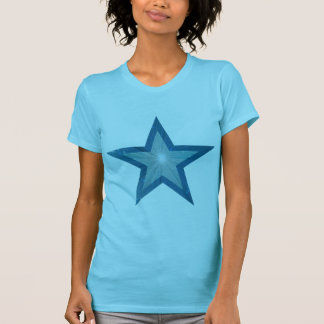 T-shirt bleu Star femme bleu