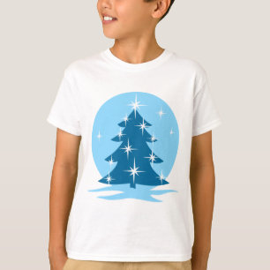 T-shirt Bleu Sweatshirt de Noël pour enfants