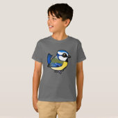 T-shirt Bleu Tit (Devant entier)