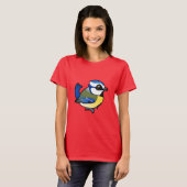 T-shirt Bleu Tit (Devant entier)