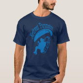 T-Shirt Bleu Uni Northwest Paramotor (Devant)
