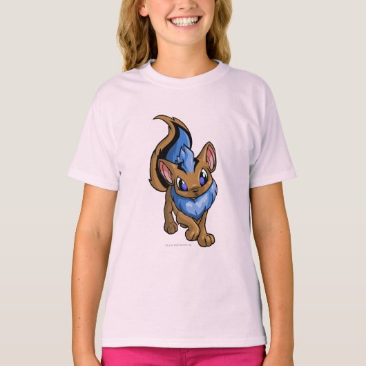 T-shirt Bleu Xweetok (Devant)
