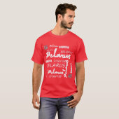 T-shirt Bleuet National Biélorussie (Devant entier)