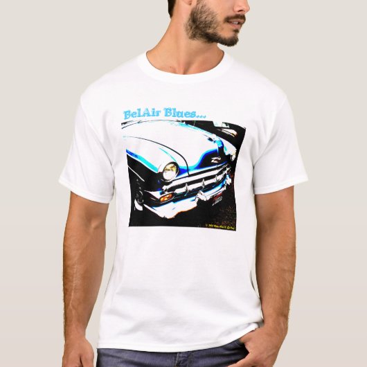 T-SHIRT BLEUS '53 DE BEL AIR (Devant)
