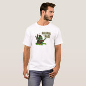 T-shirt Bleus de grenouille mugissante (Devant entier)