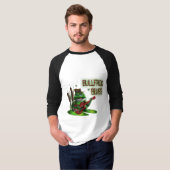T-shirt Bleus de grenouille mugissante (Devant entier)