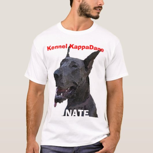 T-shirt Bleus de KappaDane (Devant)