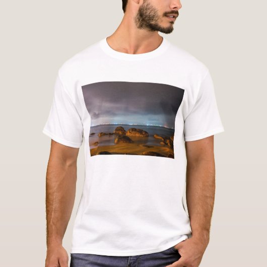 T-shirt Bleus de ville de Chiba (Devant)