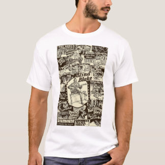 T-shirt Blind Blake sur collage Paramount Records